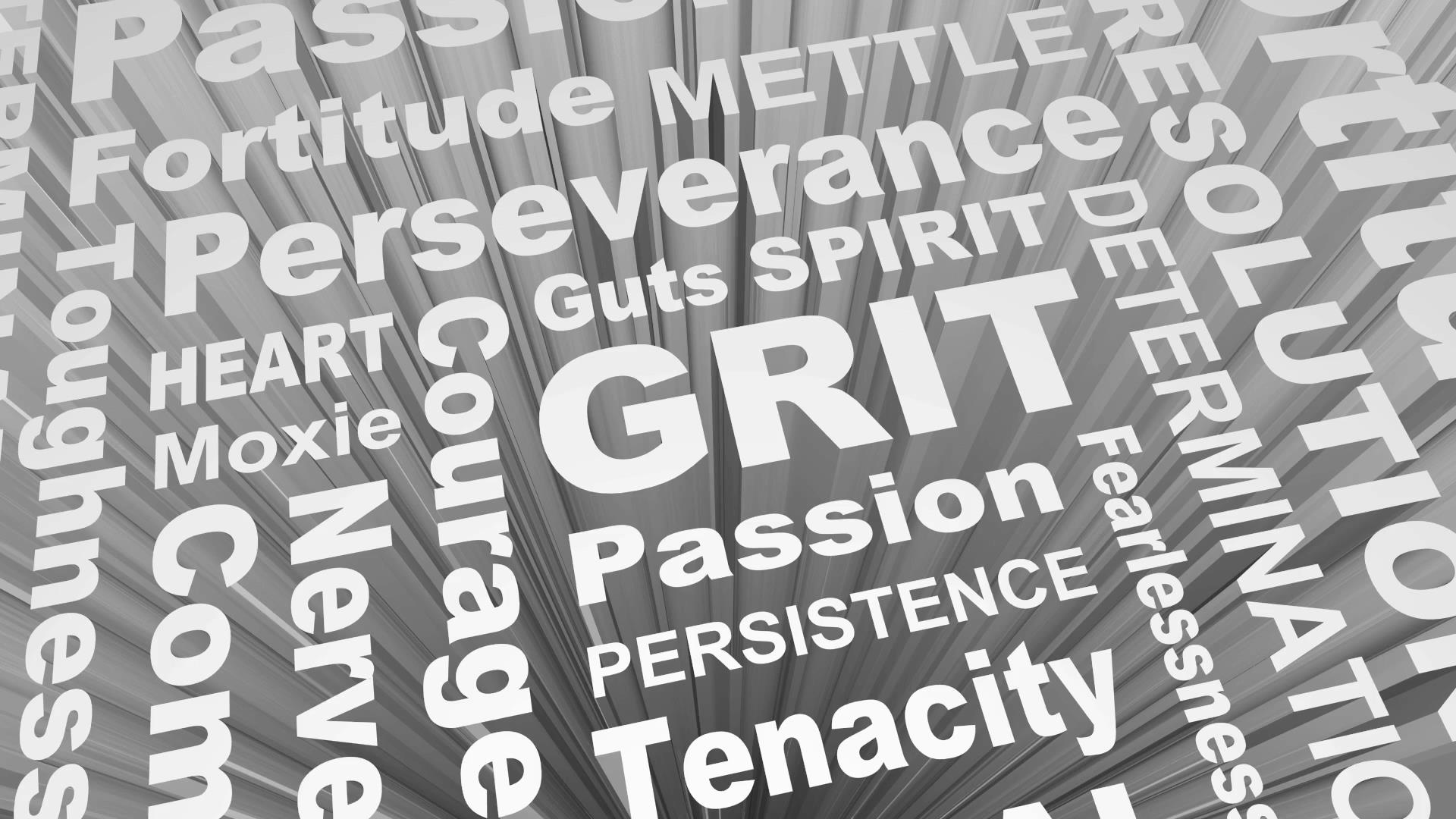 Living with grit and determination helps to fight fear and worry.