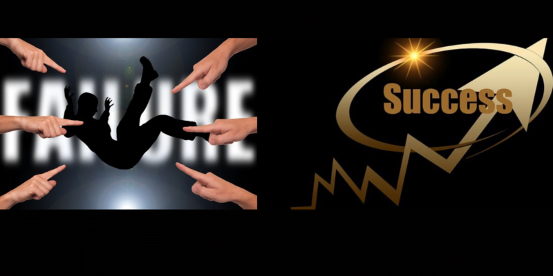 Failure is often a harbinger of future success.