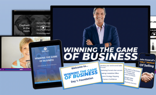 Revolutionize the way you approach business with Winning the Game of Business and learn how to overcome challenges and thrive in any market.